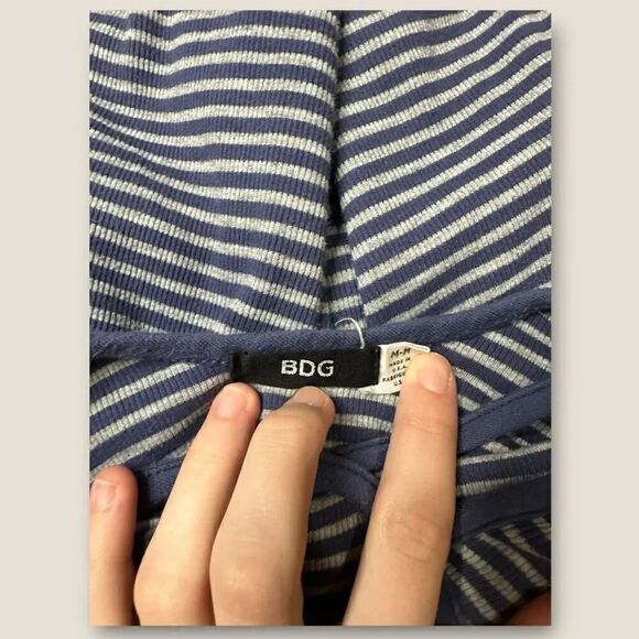 BDG Urban Outfitters Striped Open Back Dress - Picture 5 of 5